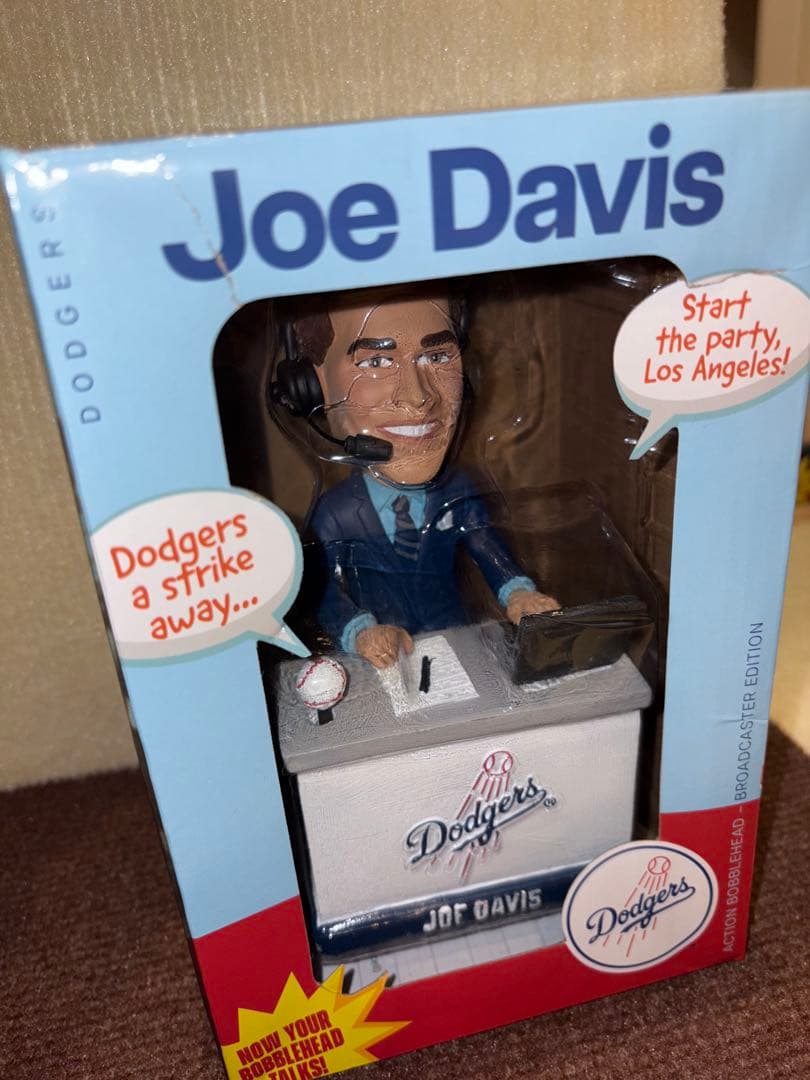 記念グッズ Joe Davis Bobblehead - Dodgers