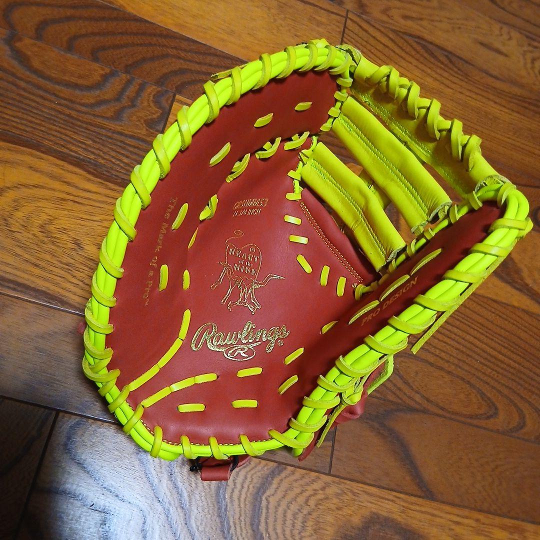 ローリングス ファーストミット 軟式用 HOH MLB COLORSYNC