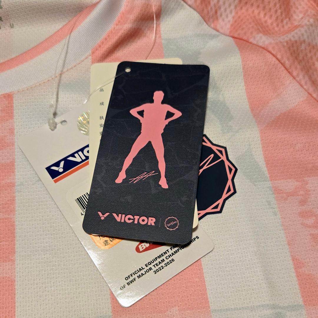 【Mサイズ】VICTOR バドミントンシャツ アントンセンモデル【即購入可】