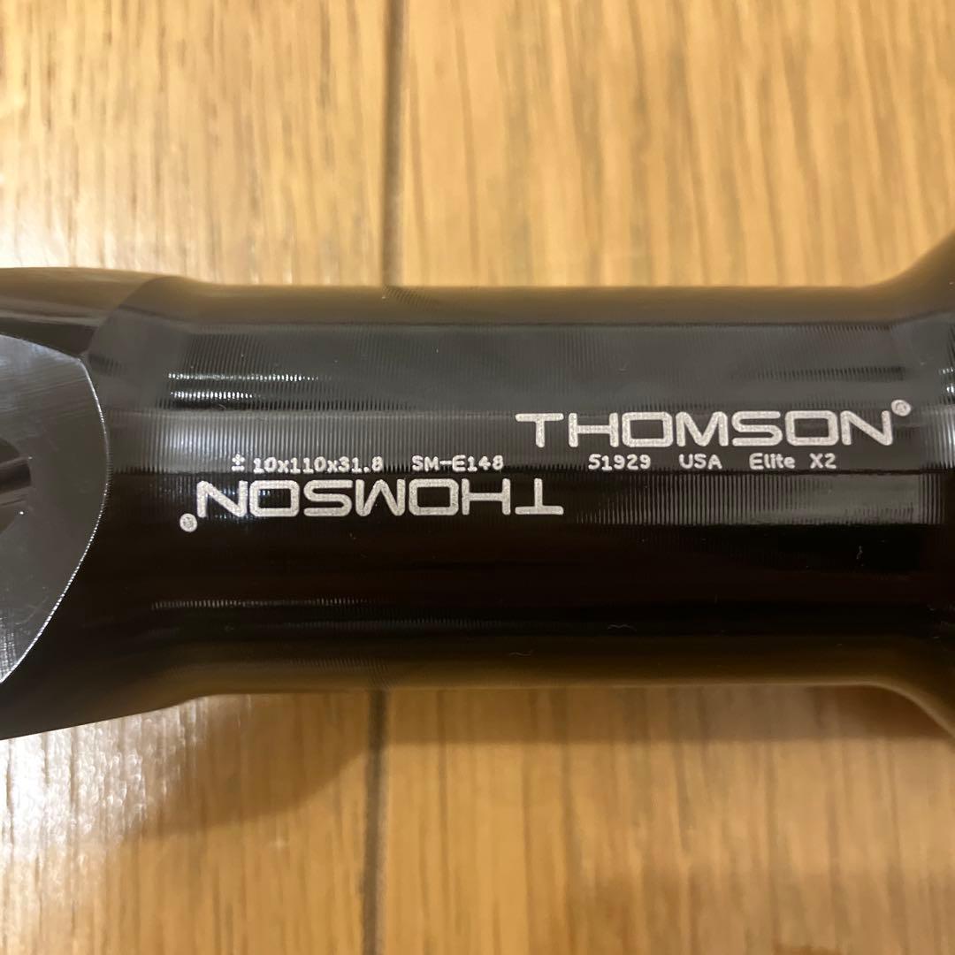 THOMSON ステム ブラック ±10×110×31.8