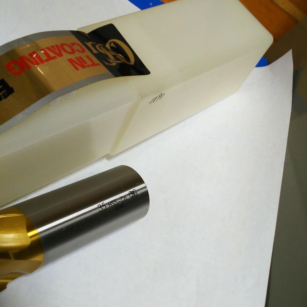 OSG TiNコート4枚刃エンドミル35.0mm