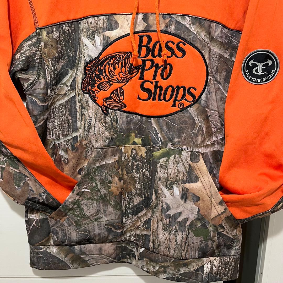 Bass Pro Shops 刺繍ロゴ バスプロショップ パーカーS