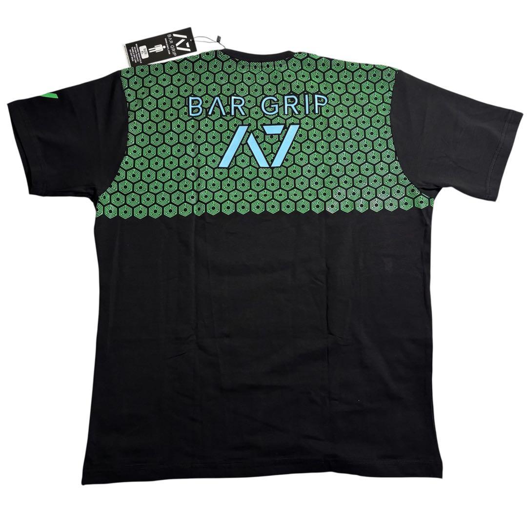 【新品タグ付】A7 バーグリップTシャツ『QUAKE』XL サイケデリック