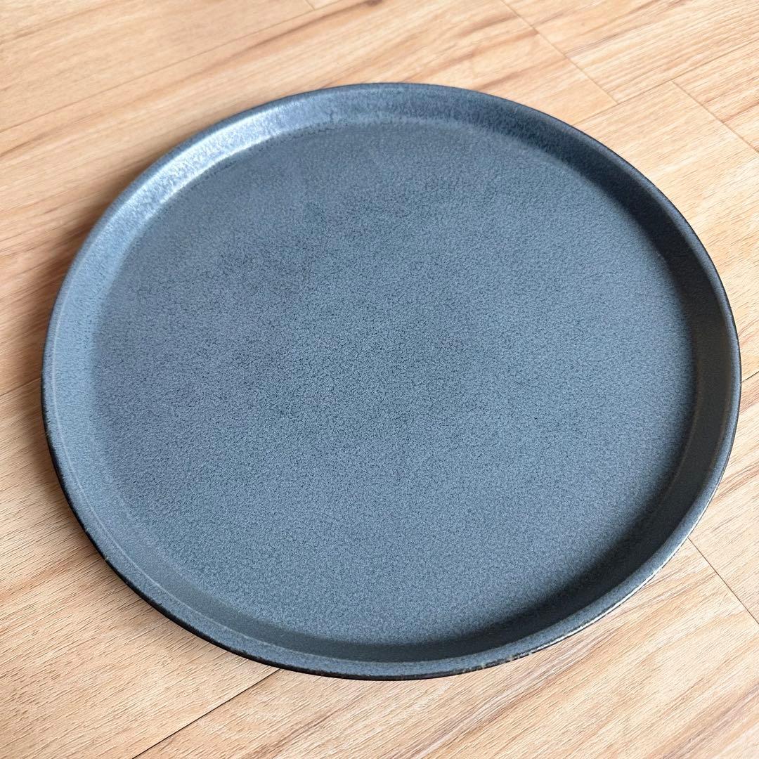 【KEYUCA】 美濃焼メインフラットプレート 27cm 4枚セット