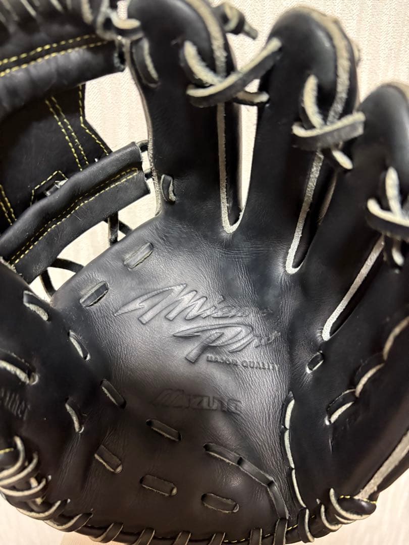 【最終値下げ!!!】ミズノ プロモデル 硬式グローブ 黒 坂本勇人モデル