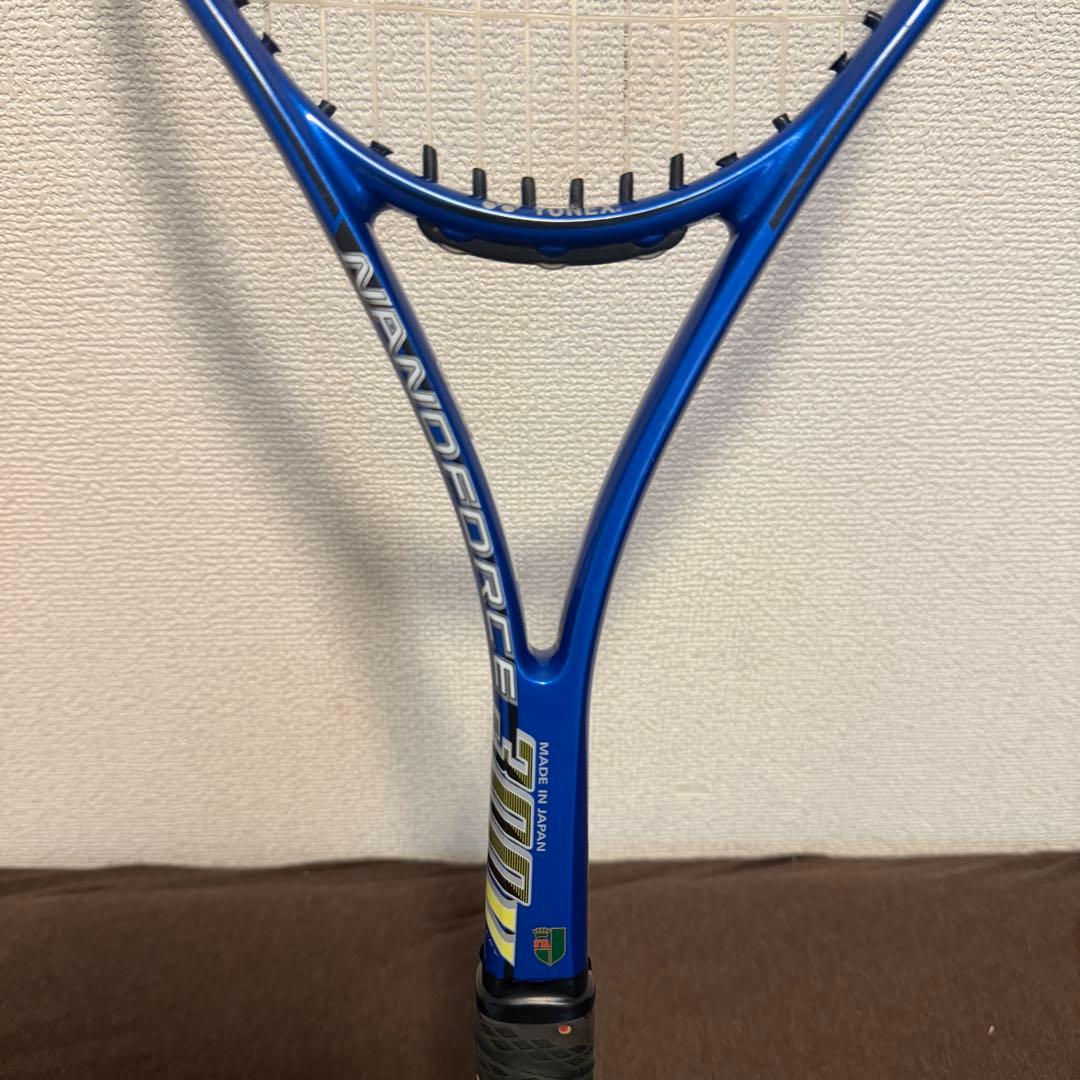 YONEX NANOFORCE 500V ソフトテニスラケット ブルー　軟式
