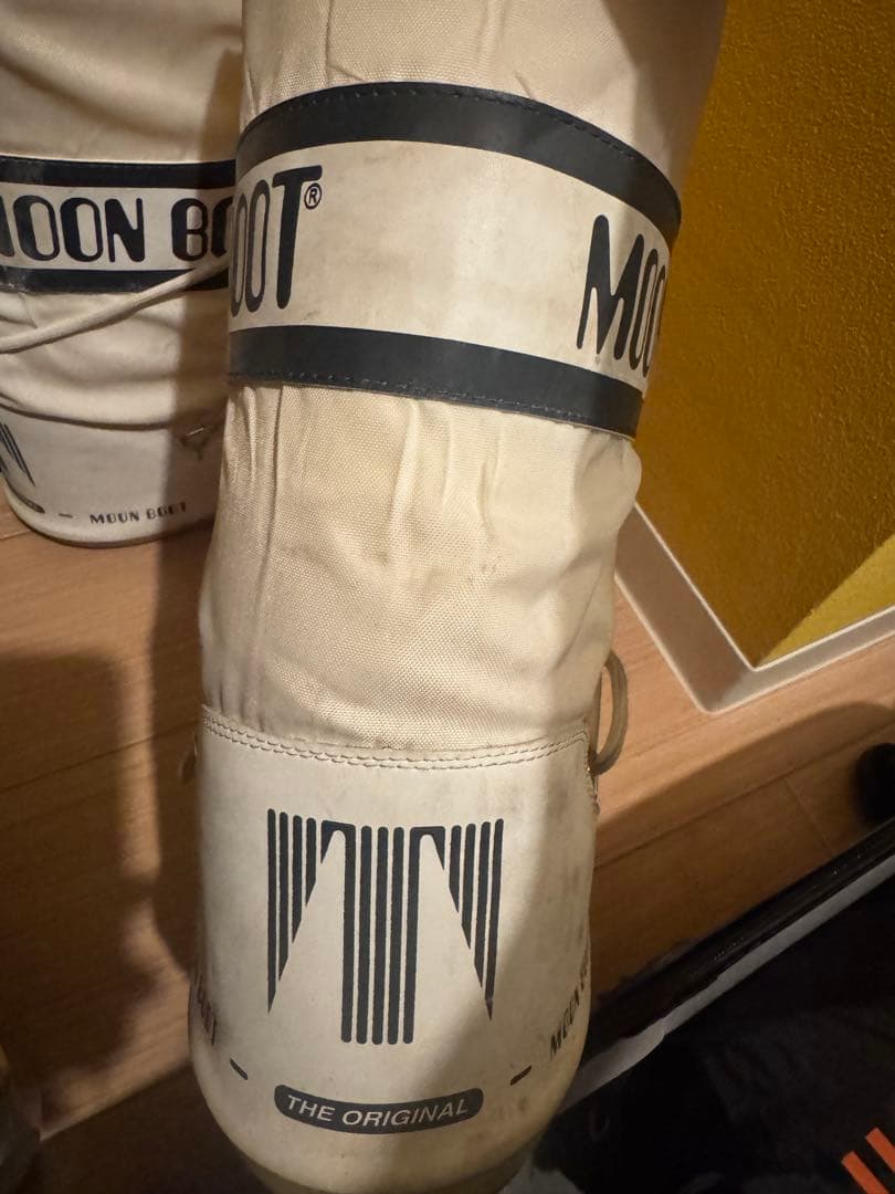 MOON BOOT ホワイト スノーブーツ 女性用