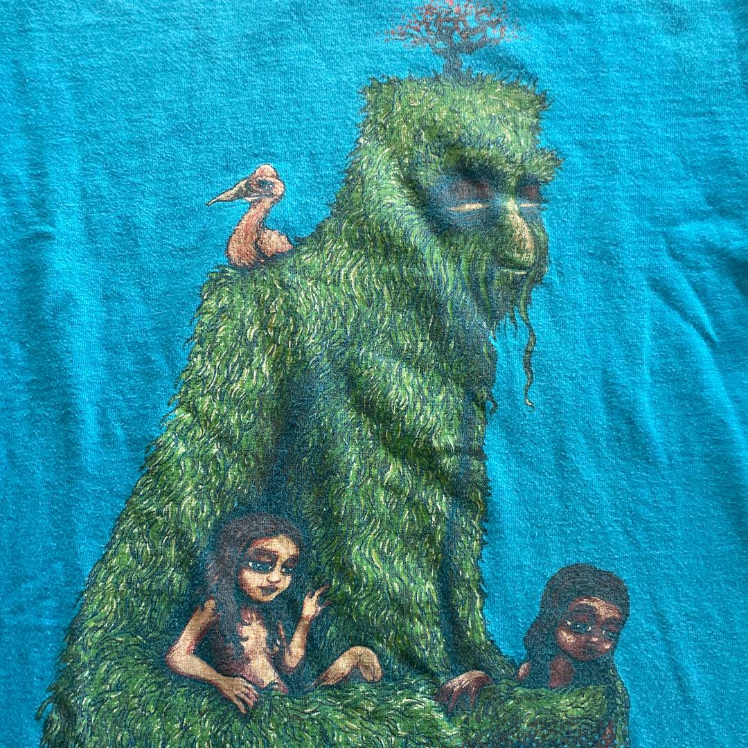 DINOSAUR Jr. Tシャツ ブルー　ダイナソージュニア　ロックTシャツ