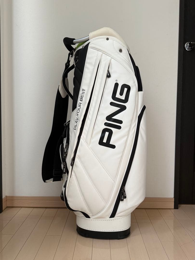 PING キャディバッグ ホワイト