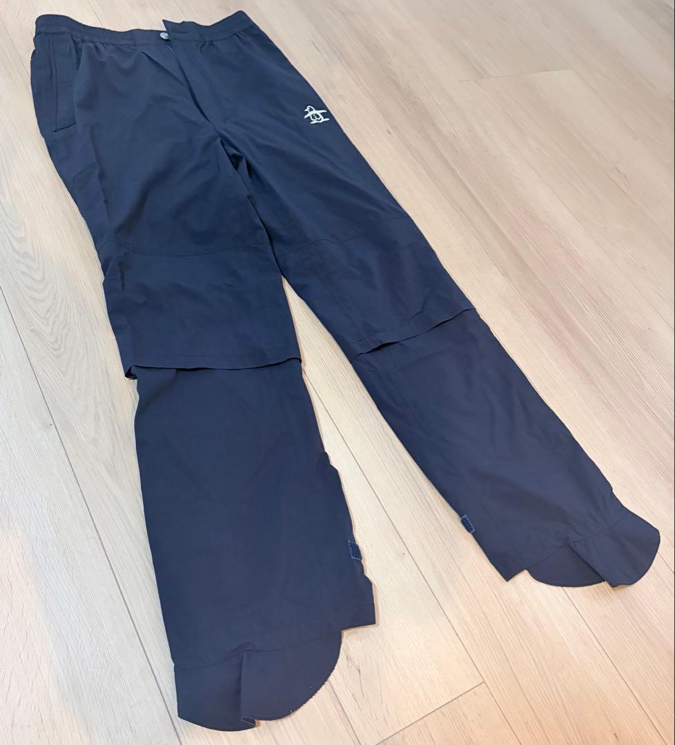Munsingwear ゴルフ　チェック柄　レインジャケット　レインウェア