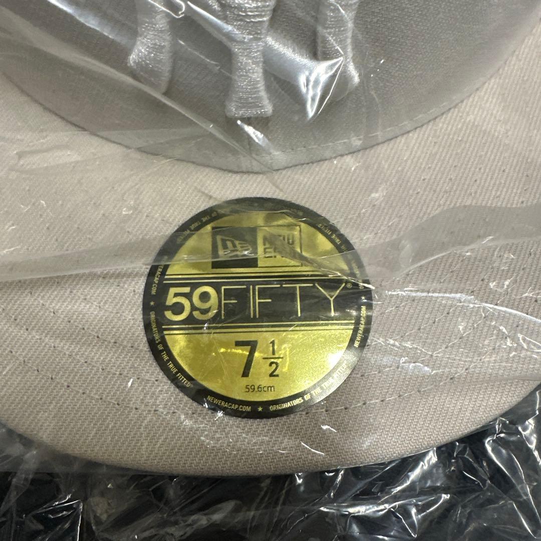 New Era ニューヨーク・ヤンキースキャップ 7 1/2 ベージュ