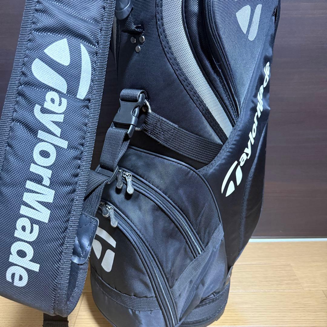 TaylorMade キャディバッグ ゴルフバッグ ブラック