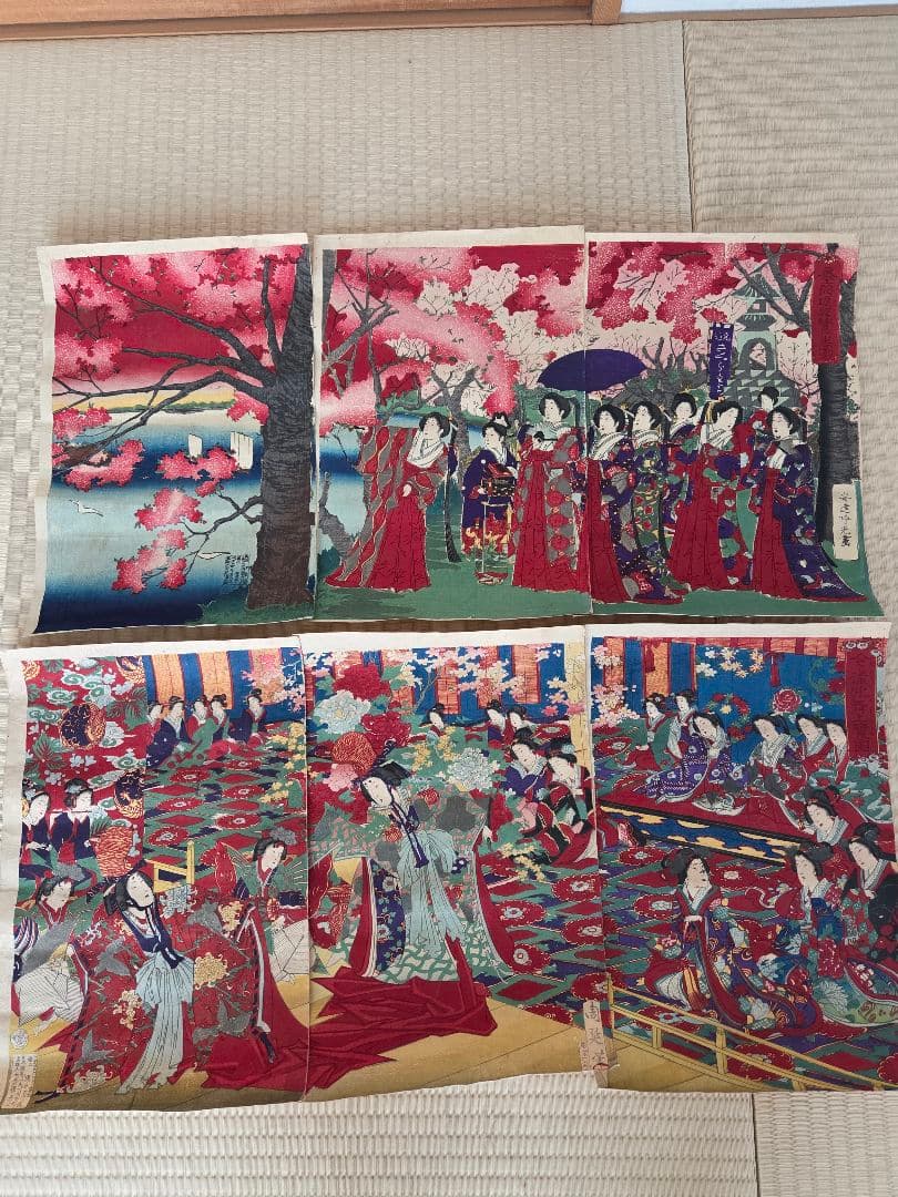 【希少】明治時代 木版画30枚
