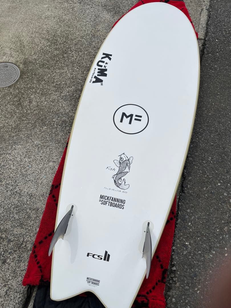 Mick Fanning KUMA Fish 5'6\"湘南手渡し限定