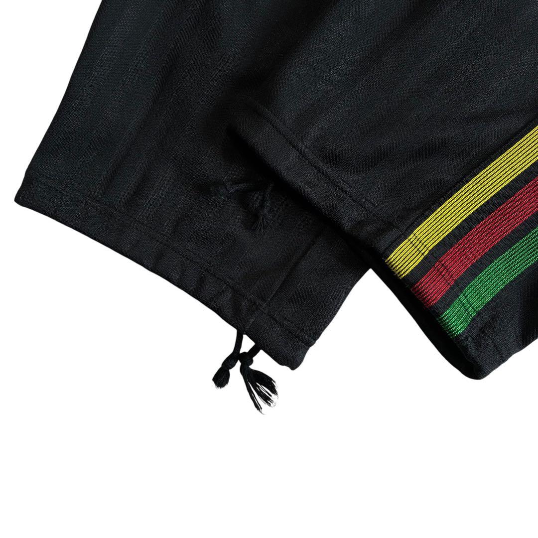 2004年 Adidas ラスタカラー トラックパンツ O 黒 赤 黄 緑