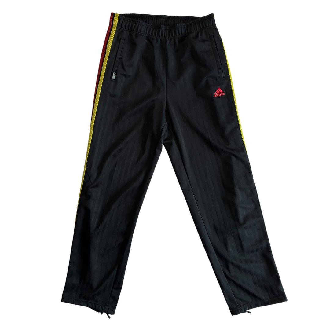 2004年 Adidas ラスタカラー トラックパンツ O 黒 赤 黄 緑