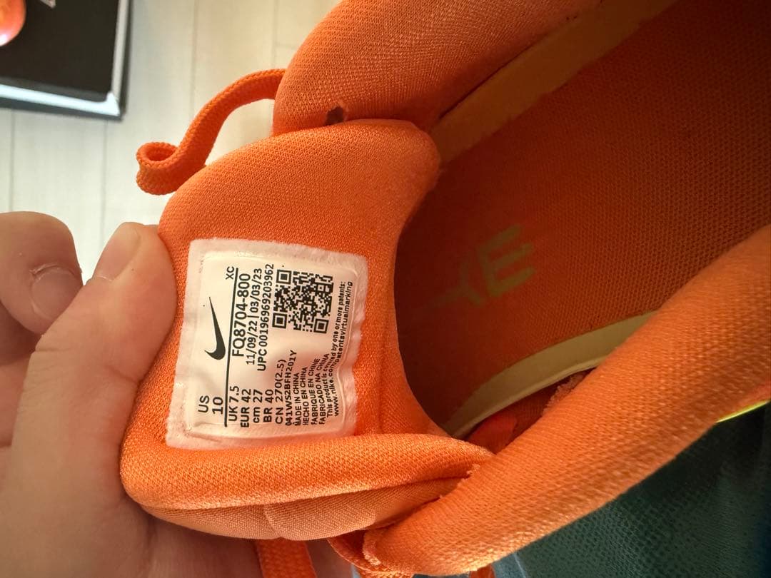 シューズ(男性用) Air Zoom GT Cut 2 'Bright Mandarin'