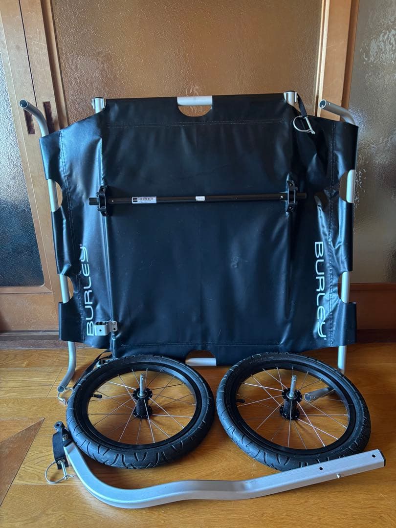 美品　バーレー(Burley) 自転車用トレーラー　最大45kg積載 アルミ製