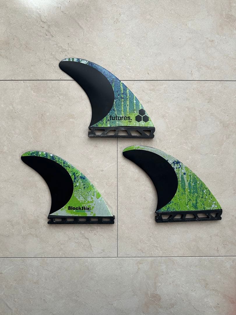 Future Fins Blackstix トライフィン Mサイズ 3枚セット