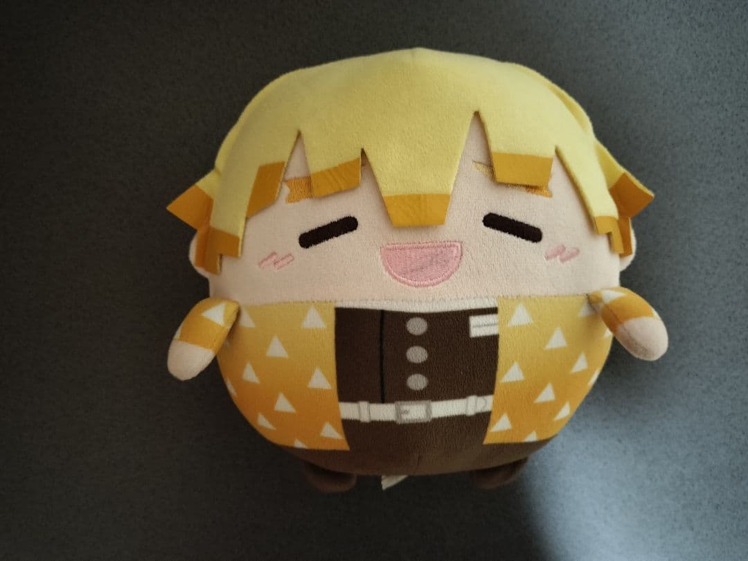 鬼滅の刃　約20cm　ふわコロりん　ぬいぐるみ　竈門炭治郎　我妻善逸　嘴平伊之助