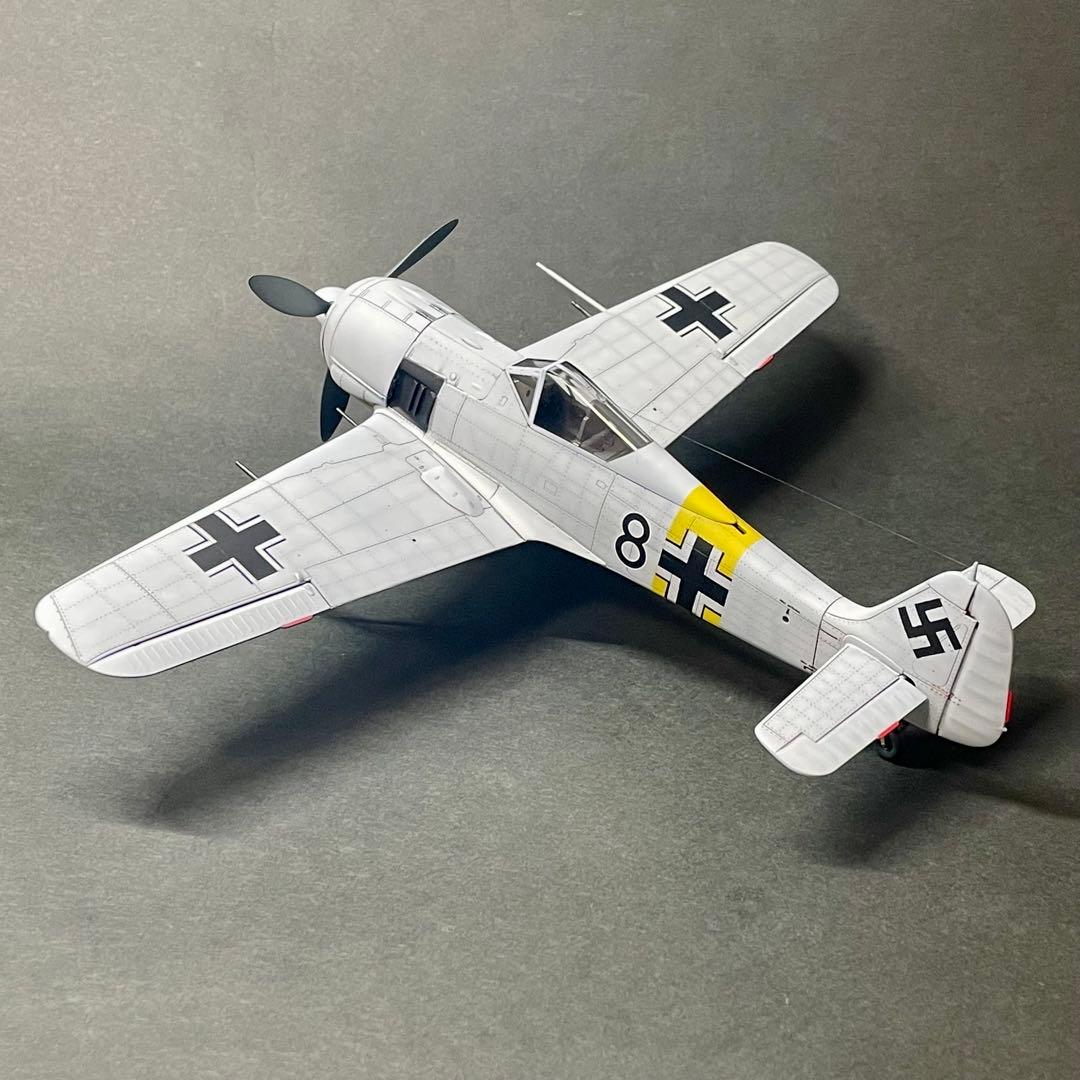 【完成品】 ハセガワ 1/48 フォッケウルフ FW190 A-4