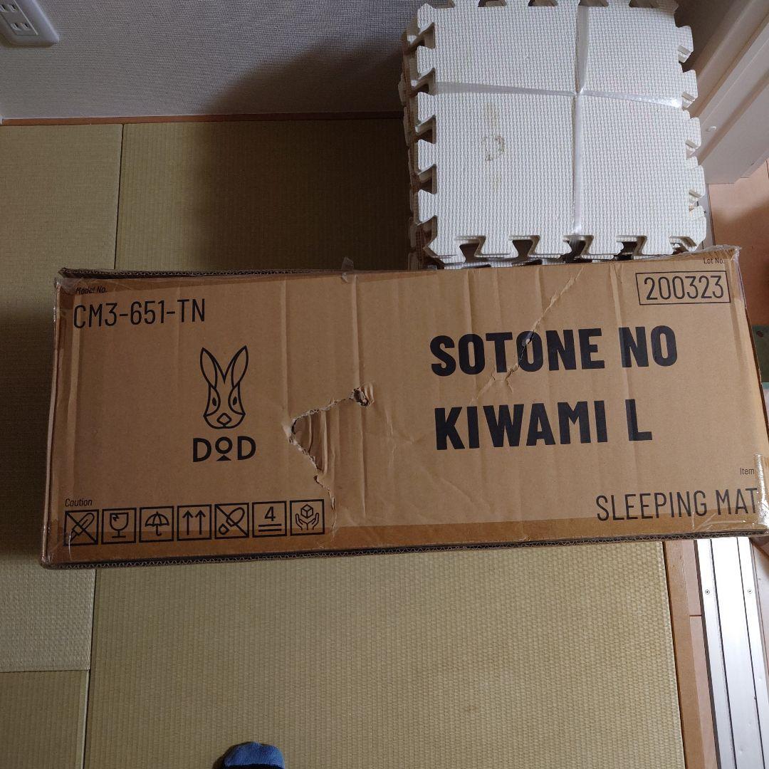 DOD SOTONE NO KIWAMI L スリーピングマット