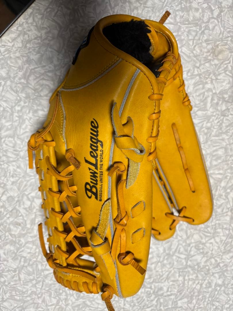 Mizuno Bull League グローブ イエロー