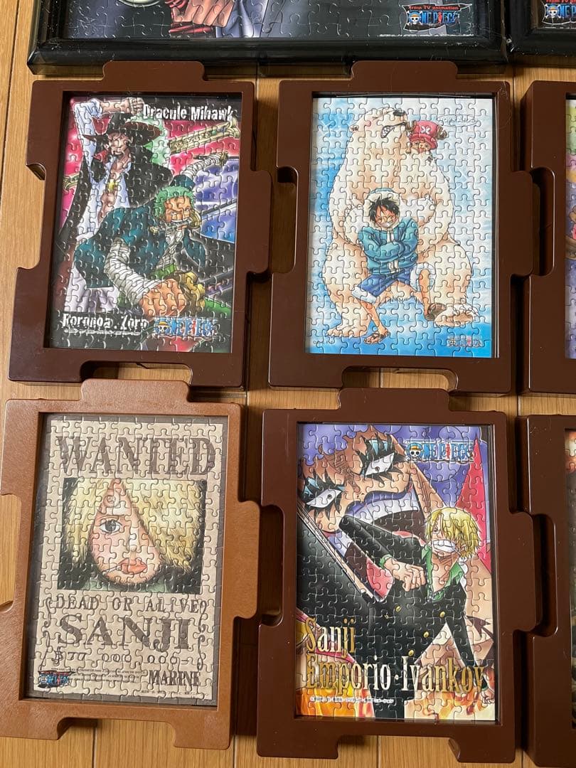 ワンピース　ジグソーパズル９枚セット　 ONE PIECE グッズ