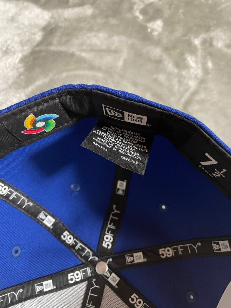 【希少】 NEW ERA 59FIFTY WBC 日本代表 ロイヤル/ホワイト