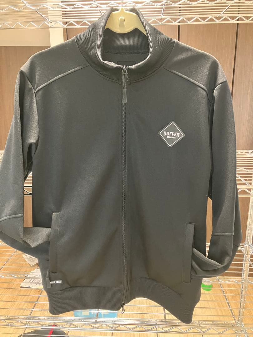DUFFER ブラック フルジップジャケット
