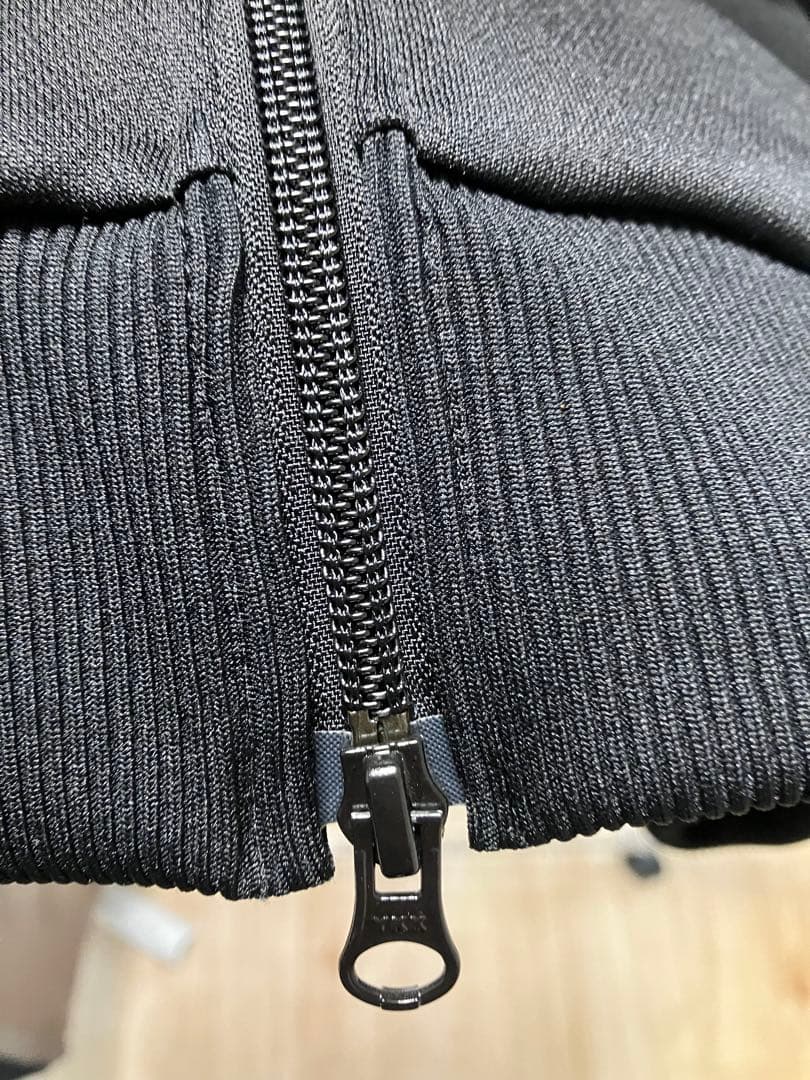 DUFFER ブラック フルジップジャケット