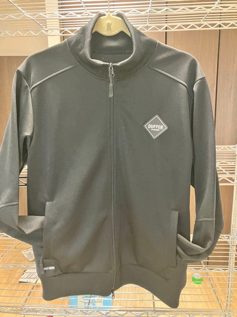 DUFFER ブラック フルジップジャケット