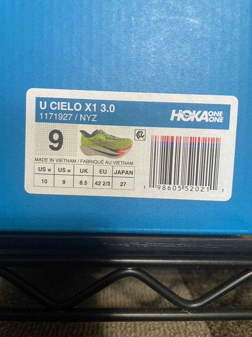 【本日20時最終】HOKA CIELO X1 3.0 27cm