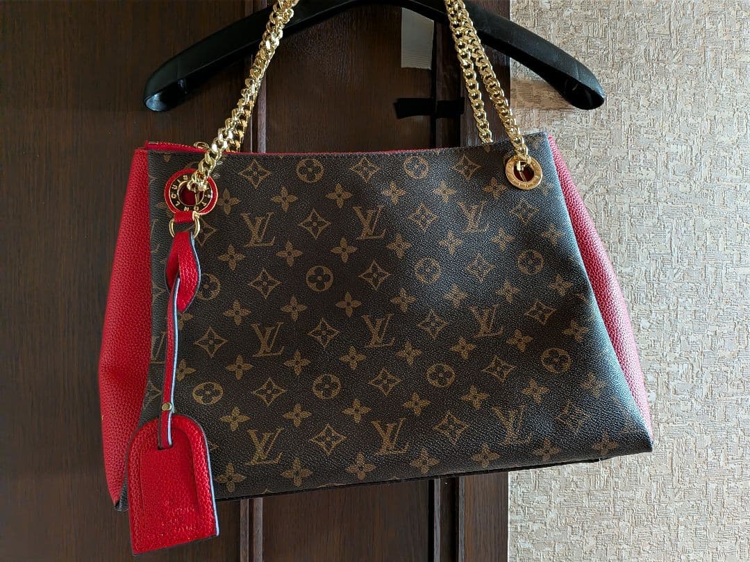 Louis Vuitton ショルダーバッグ ブラウン/レッド