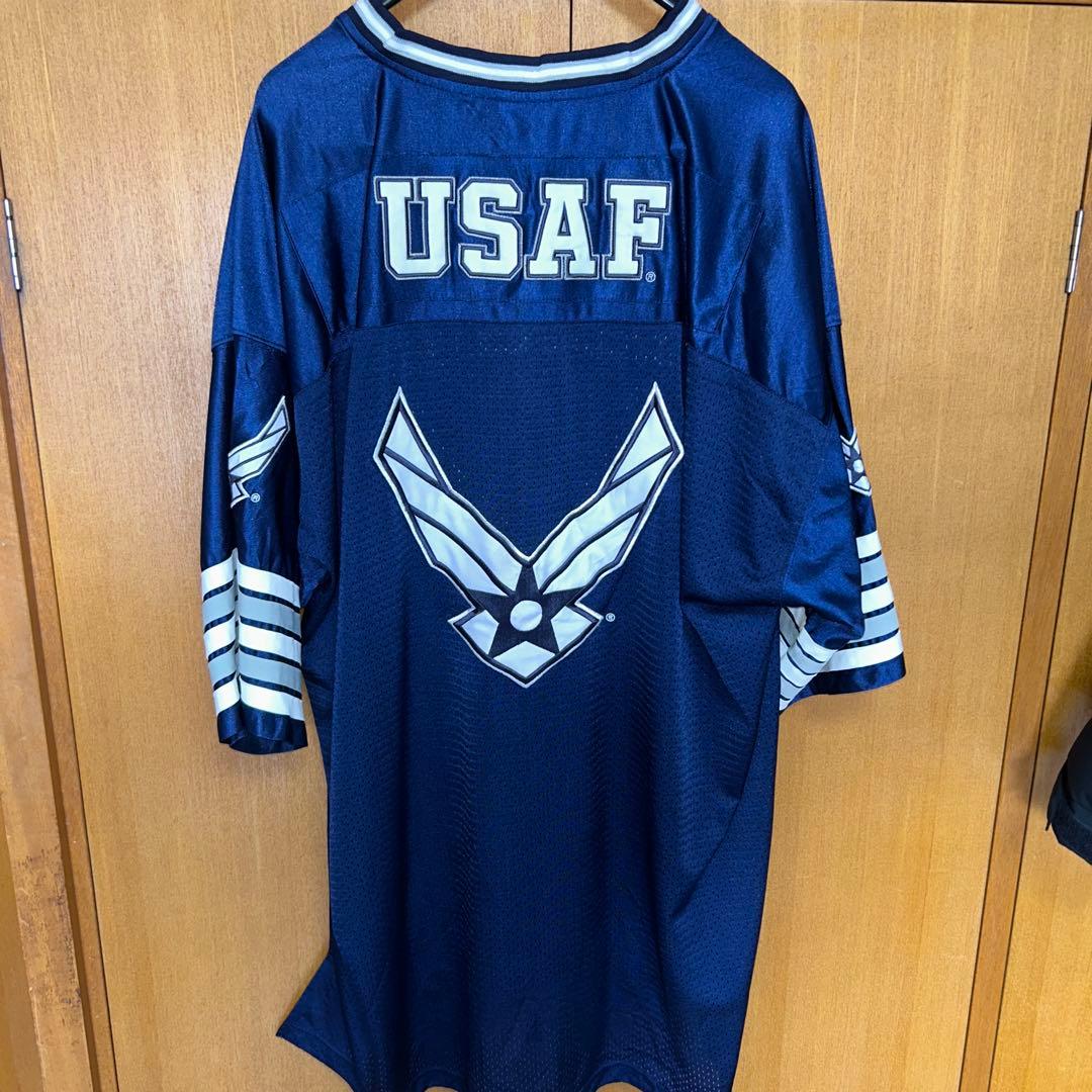 【激レア】USAF エアフォースジャージ XXL ネイビー