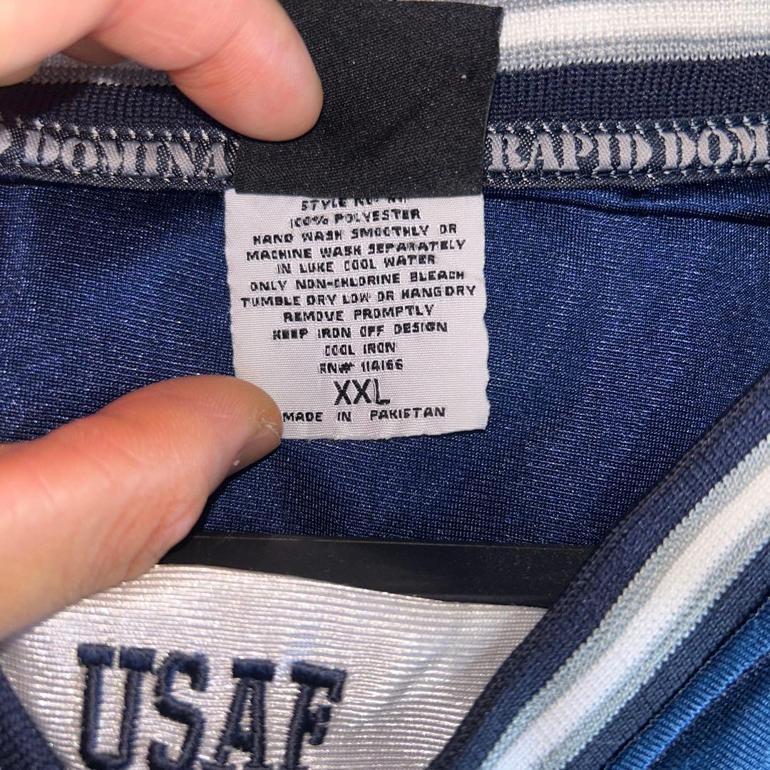 【激レア】USAF エアフォースジャージ XXL ネイビー
