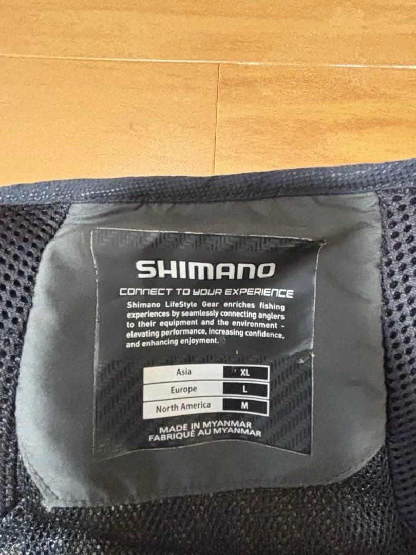 SHIMANO フィッシングベスト NEXUS ＸＬサイズ キャップ付き