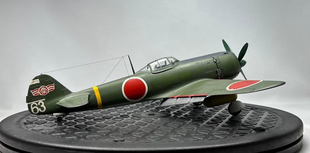 【完成品】ハセガワ 1/48 中島 キ84-1 四式戦闘機 疾風