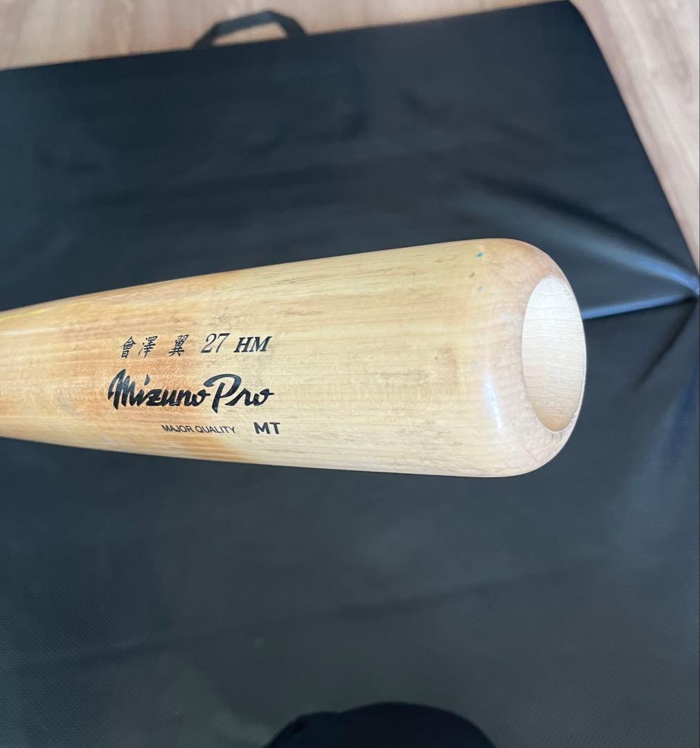広島カープ　會澤翼 #27　バット NPBマーク 支給品　実使用