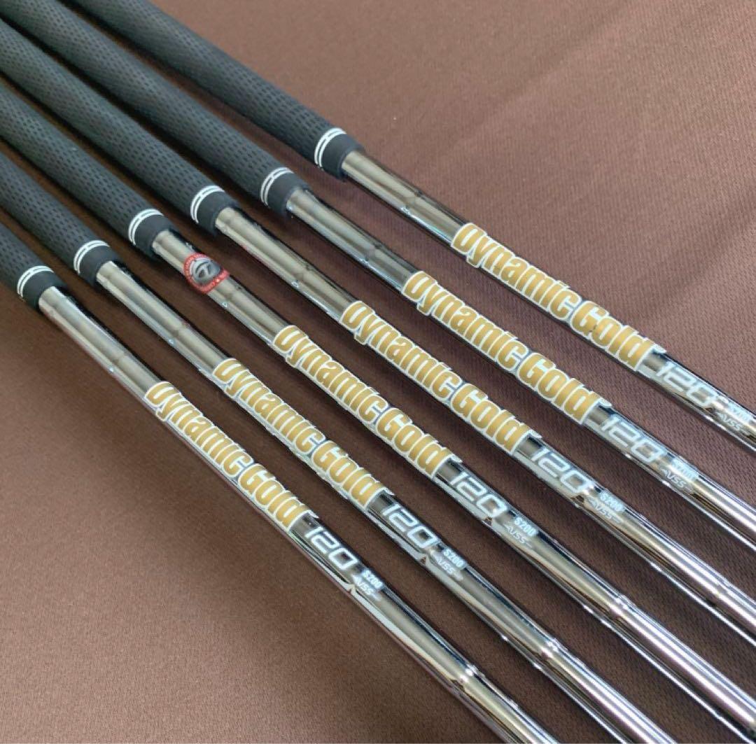人気‼️ P790 5-PW DG120 S200 vss 6本 テーラーメイド