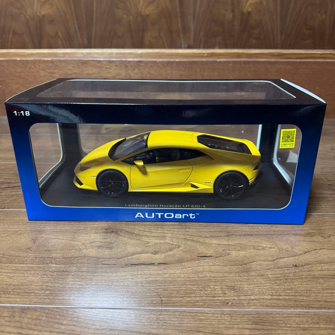 未展示品 オートアート1/18 ランボルギーニ ウラカン LP610-4