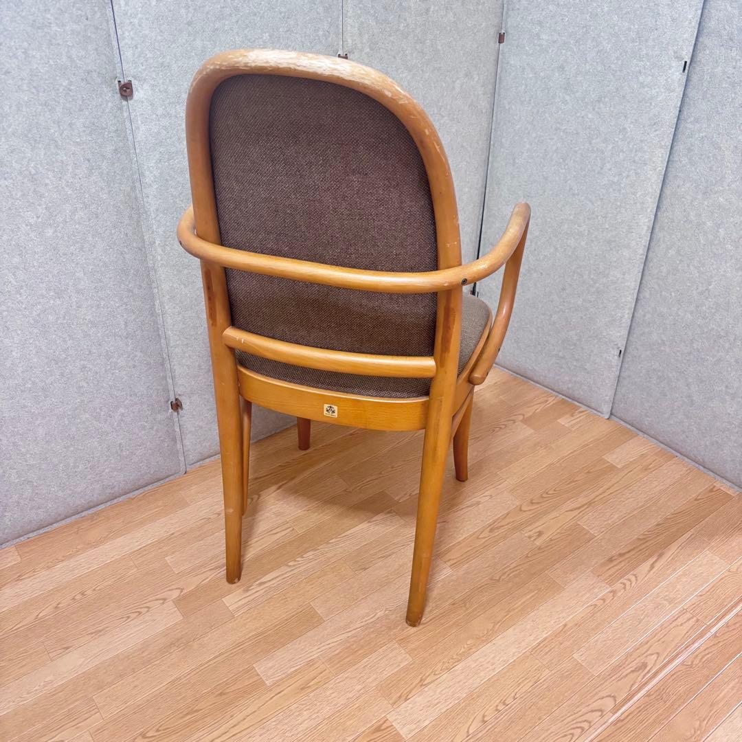 ■ 秋田木工 アームチェア 木製 ダイニングチェア