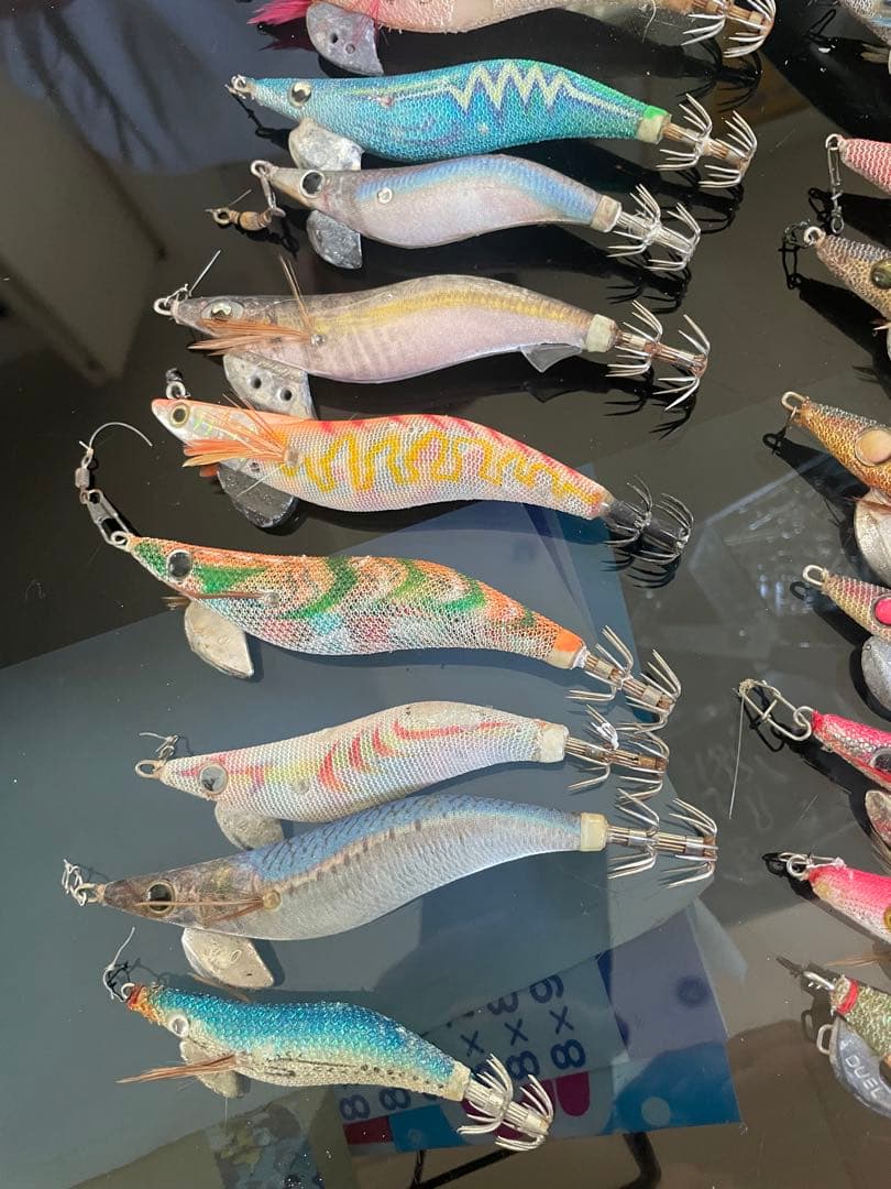 エギ　大量セット　エギング　アオリイカ