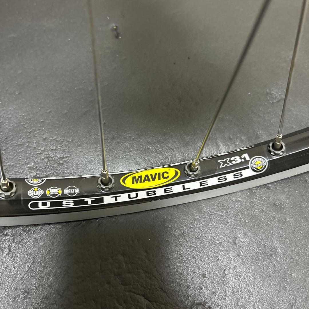 MavicX3.1 UST MTB ホイール26インチシマノDeore LX 付