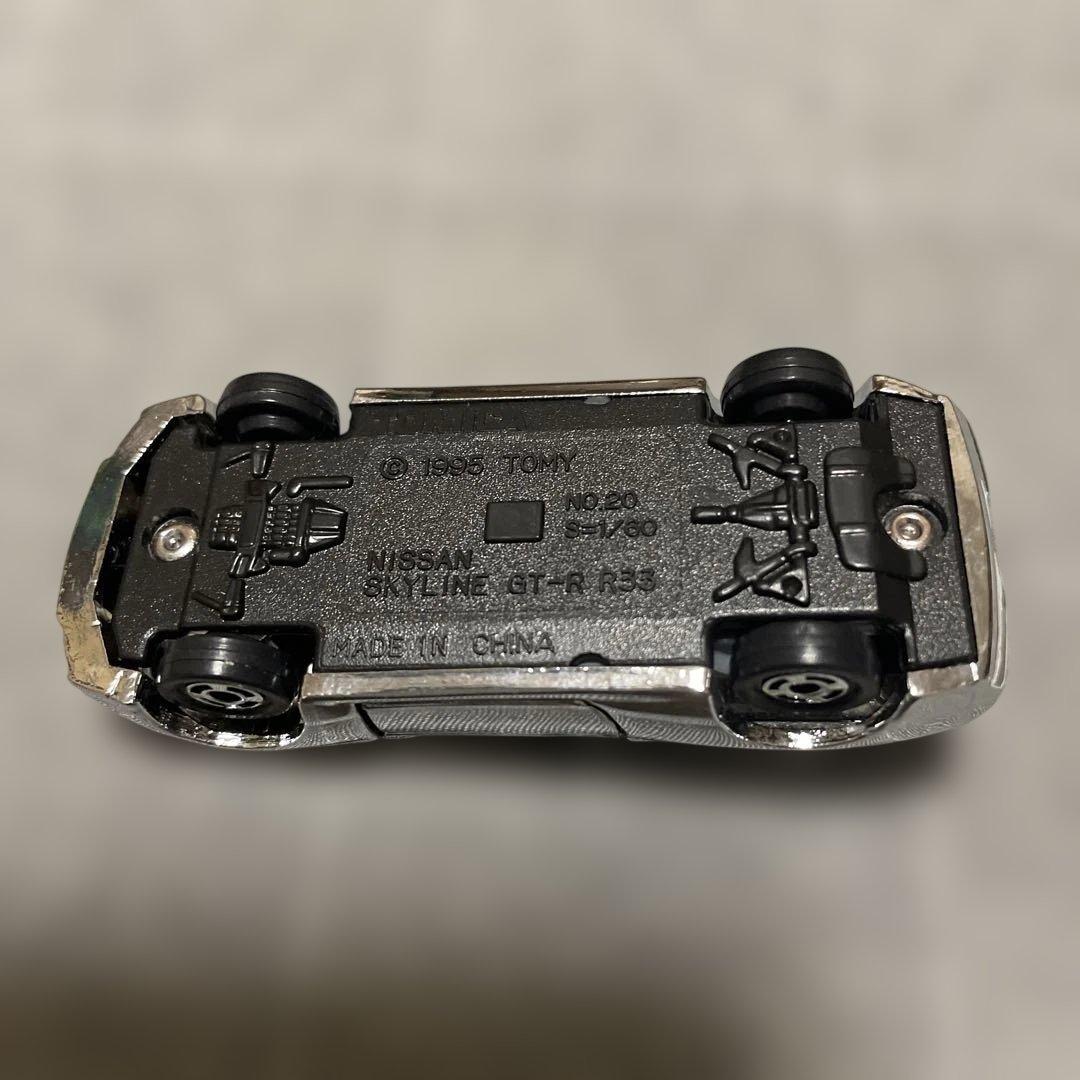 レトロ非売品TOMY NISSAN SKYLINE GT-R R32 ミニカー