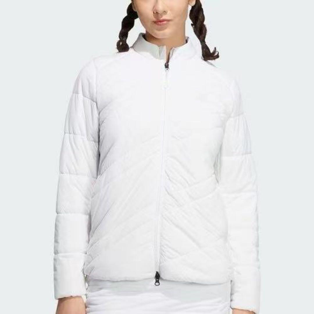 Lサイズ白早い者勝ち‼️ 新品　即日発送アディダスゴルフ女性中綿セットアップ