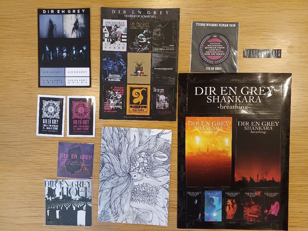 DIR EN GREY ステッカーと灰色の銀貨 vol.78～109その他色々