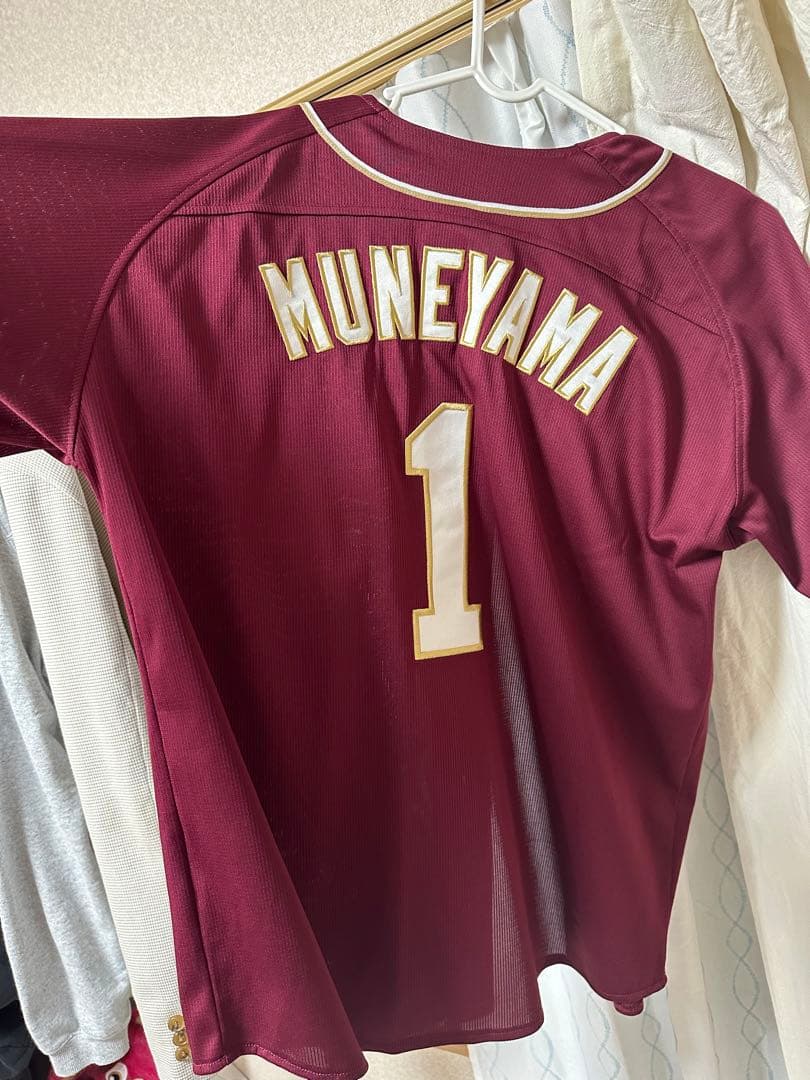 Rakuten ユニフォーム MUNEYAMA 1 楽天宗山