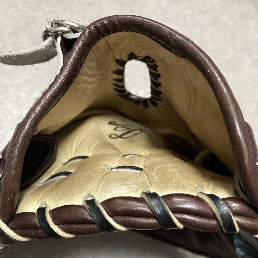 ゼット 一般 大人用 軟式 野球 グローブ ファーストミット ビンテージ 良革質