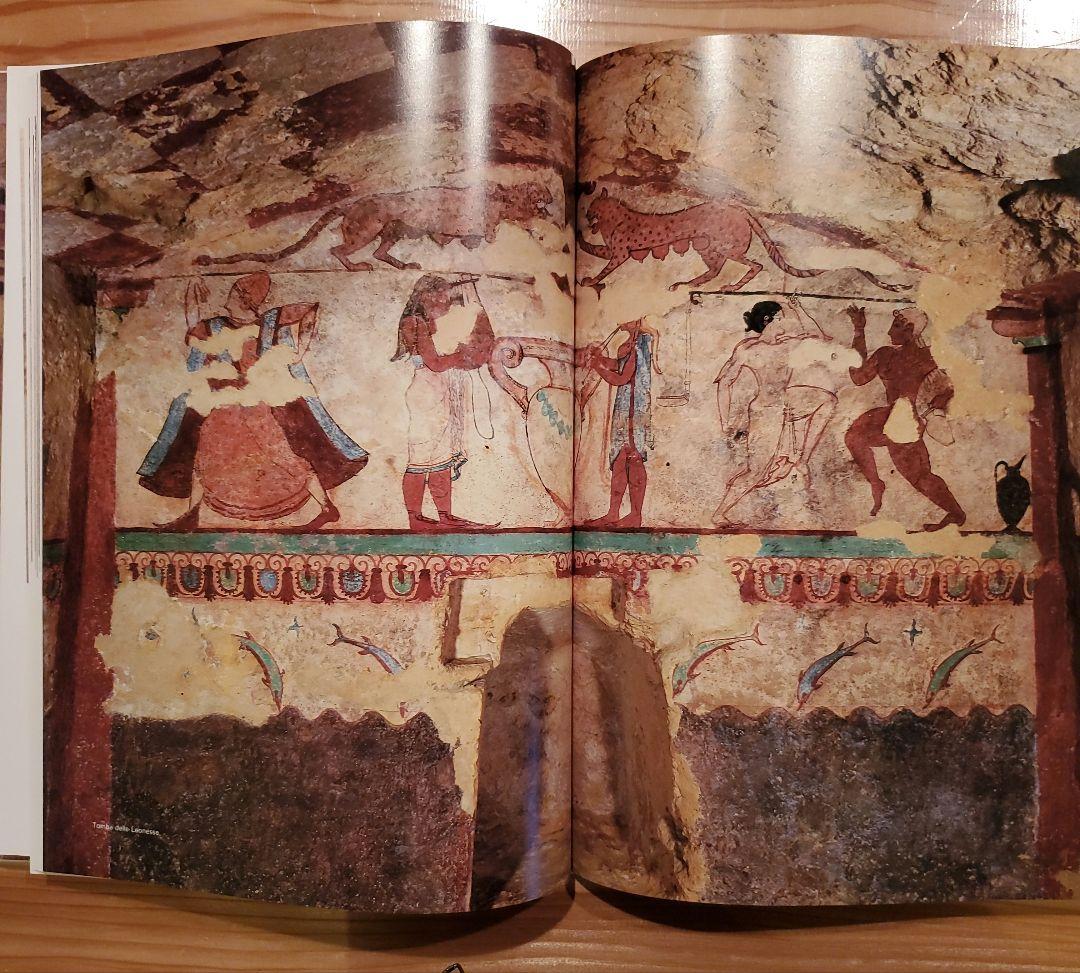 エトルリアの壁画 書籍 ケース付き　岩波書店